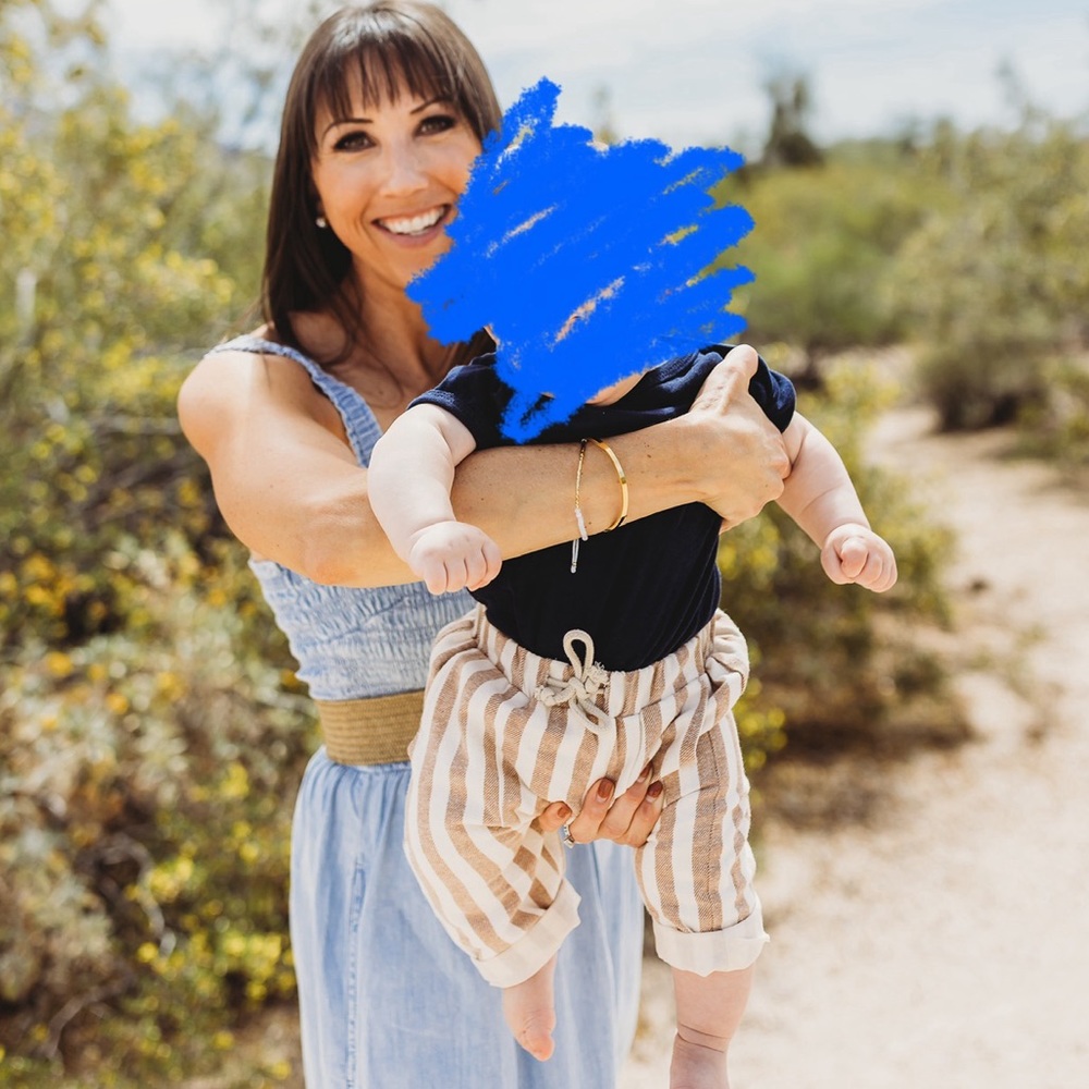 Rylee + Cru striped pants